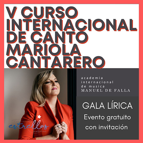 Gala Lírica con Mariola Cantarero