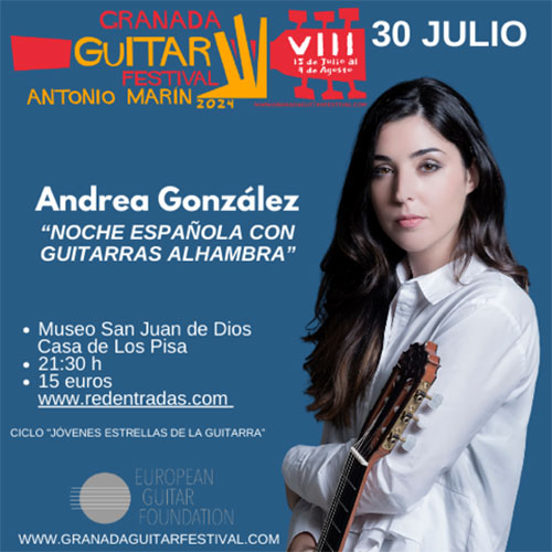 Andrea González“Noche española Guitarras Alhambra"