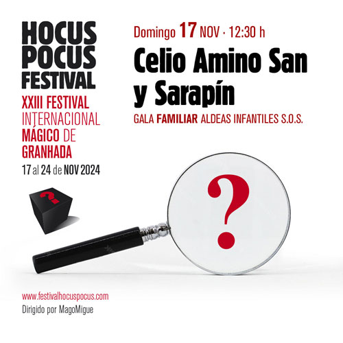 Hocus Pocus Festival. Gala Familiar